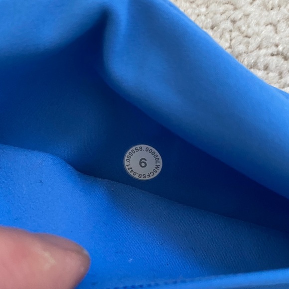 Lululemon Blue High Waisted Fast and Free Leggings - Picture 9 of 12